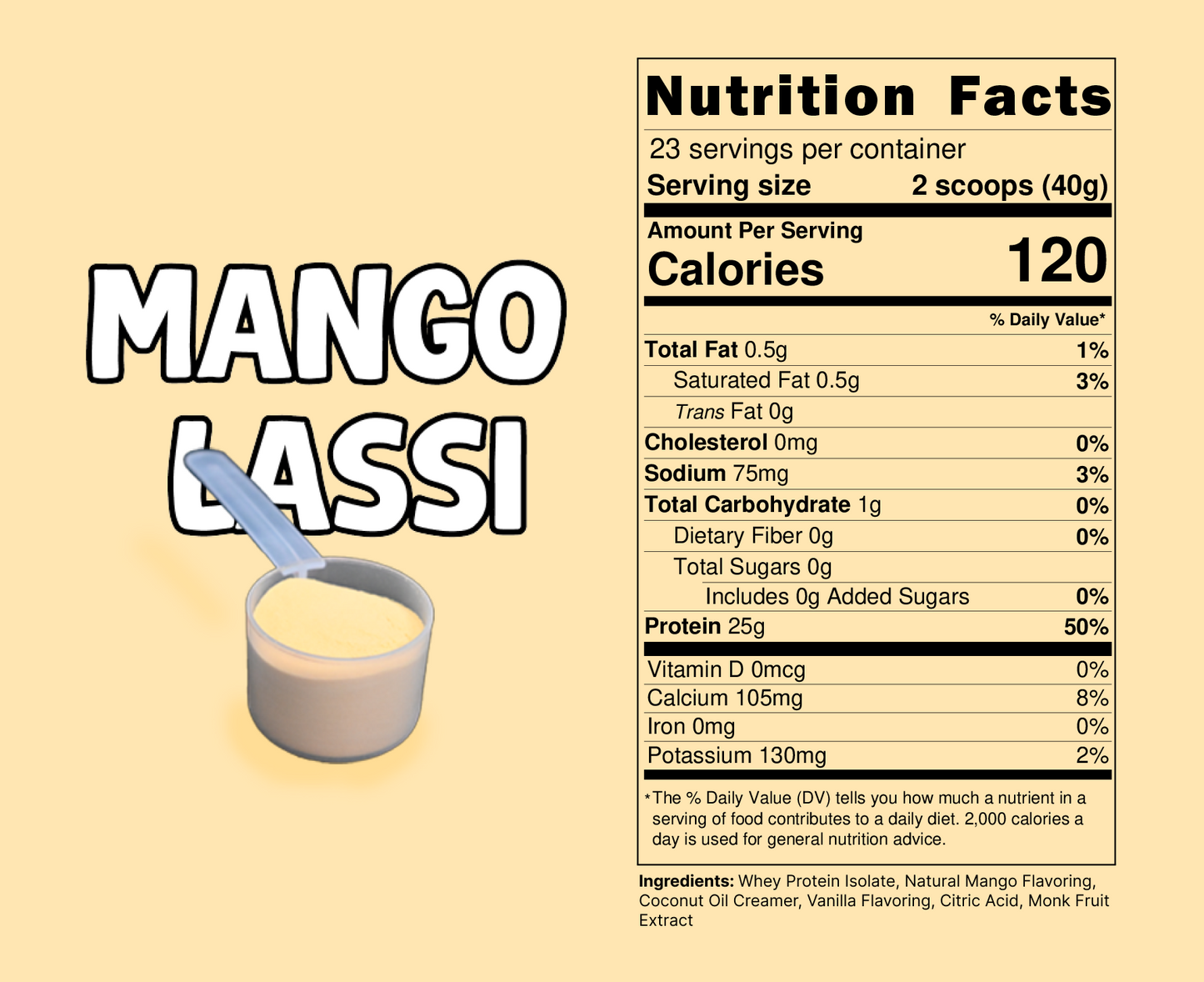 Mango Lassi Whey Protein